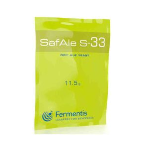 Safale S-33 tørrgjær passer godt til dobbel, trippel, trappist, wit