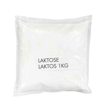 Laktose 1kg melkesukker. Ikke gjærbart sukker. Så du får restsødme!