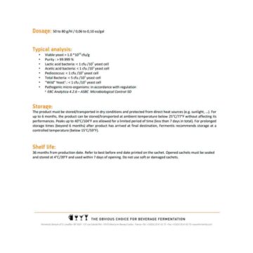 Safbrew WB-06 Spesifikasjoner. Super til hveteøl