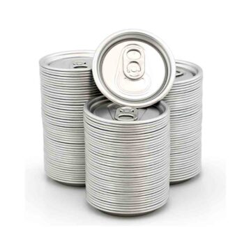 CDL Sølv lokk til bokser. Leveres i hendig papprør.