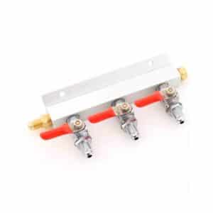 CO2 manifold 3 utganger og MFL gjenger