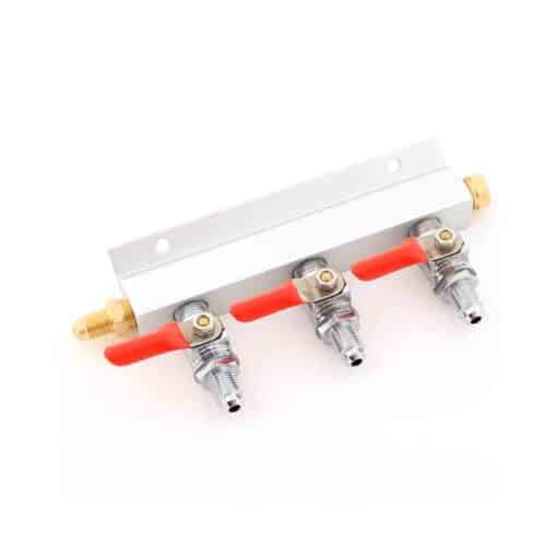 CO2 manifold 3 utganger og MFL gjenger