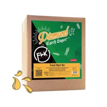 Diamond Czech Lager FWK bør som alle lager stå en stund etter at den er ferdig, for å nå sitt fulle potensiale