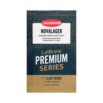 LalBrew NovaLager 11g. Flokkulering: Medium