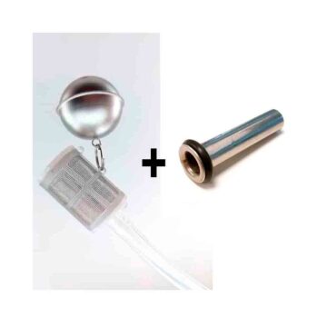 Floating dip tube filter til corneliusfat