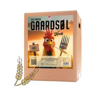 Lyst Norsk Gårdsøl / Gaardsøl med Kveik