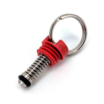 Rød Overtrykksventil til Corneliusfat og annet