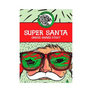 Super Santa Chocko shake stout. En stout som passer perfekt til jul!
