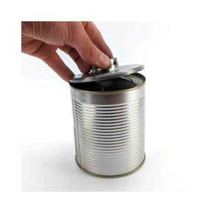 100mm Steel Tin Can Chuck på 100mm hermetikkboks