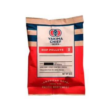 Nectaron Humle 50 gram. En fantastisk humle som gir et veldig fruktig og tropisk preg sent i kok eller i tørrhumling.