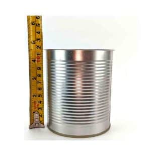 Hermetikkbokser 100 stk. Her ser du høyden på boksene