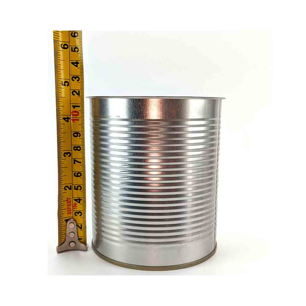 Hermetikkbokser 100 stk. Her ser du høyden på boksene