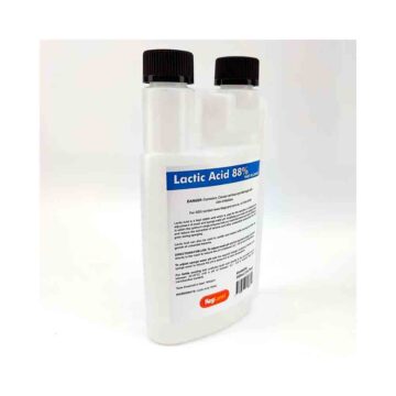 Lactic Acid 88% pH justering brukes for å senke pH i meskevann / skyllevann500ml flaske
