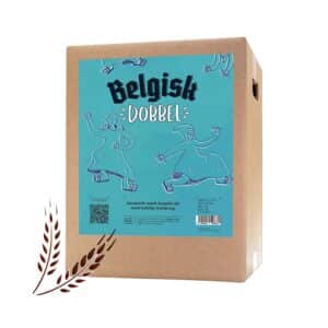 Belgisk Dobbel bryggesett som gir ca 20l til gjæring