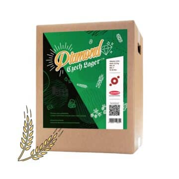 Diamond Czech Lager allgrain ølsett med Saaz humle
