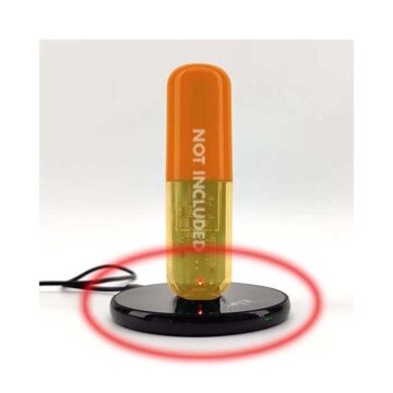 Denne ladeplaten lar deg lade opp din RAPT Pill uten å åpne den!