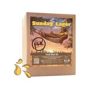 Hoppy Lager med crisp finish og moderat bitterhet lager du enkelt selv!