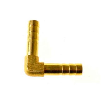 Albue i messing til blow off