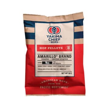 Amarillo Humle 50 gram poser. Perfekt når du skal dosere til brygget ditt