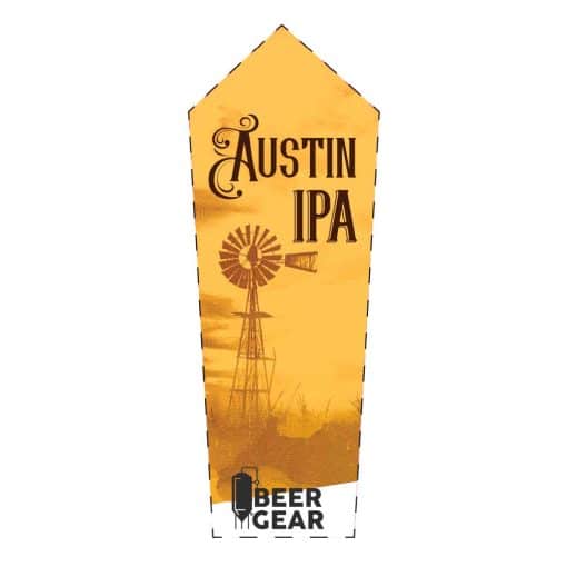 Austin IPA bishop Tap handle til allgrain ølsett