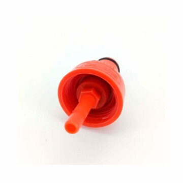 Ball Lock tilkobling i plast. Sett fra undersiden