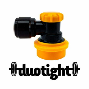 Duotight Ball lock kobling i plast for øl