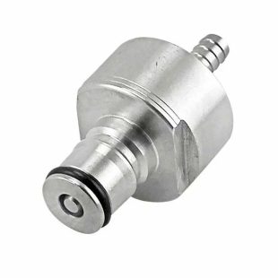 Ball lock kobling til karbonering kan også brukes på flasker