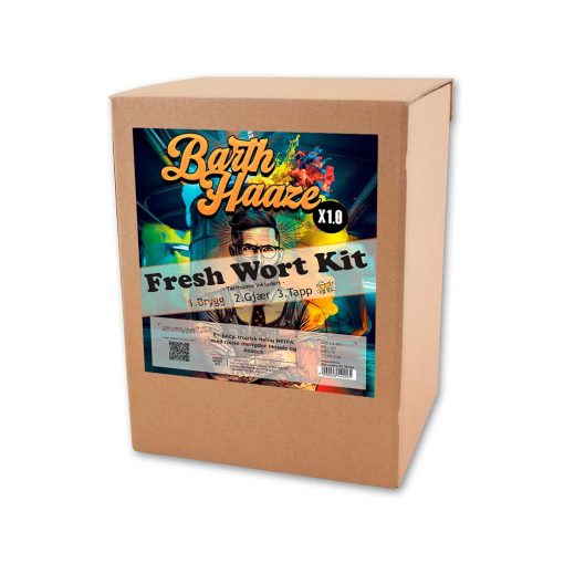 Fresh Wort Kit Barth Haaze X 1.0 er en NEIPA med Mosaic og Azacca humle