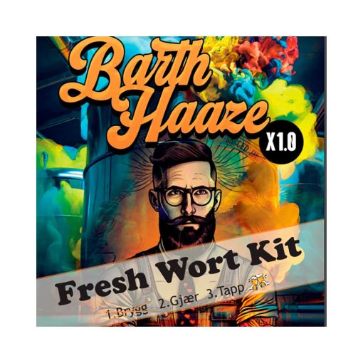 Barth Haaze X 1.0 Fresh Wort Kit Brygg øl uten en ølbrygger