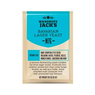 Bavarian Lager M76 gjær til ølbrygging. Beergear