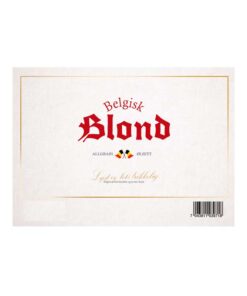 Belgisk Blond ølsett