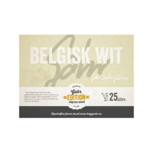 Belgisk Wit ølsett før hjemmebryggere. Ølbrygging!