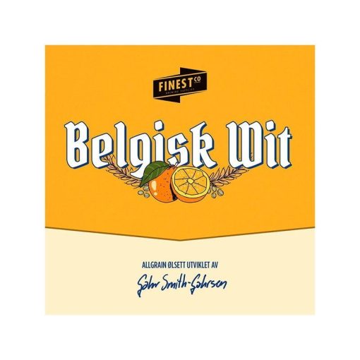 Belgisk Wit bryggesett. Brygg deilig sommerøl