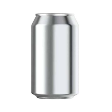 Bokser på 0.33L. Sølv. 24 stk ølbokser