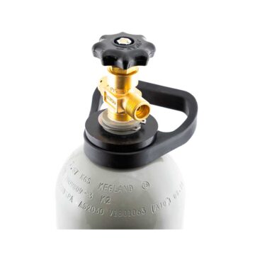 CO2 flaske. 2.6 kg for hjemmebryggere og annet