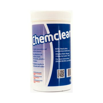 Chemclean 1 kg basisk vaskemiddel til bryggeutstyr