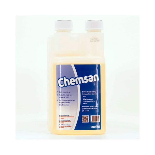 Chemsan 0.5 liter flaske med nordisk tekst