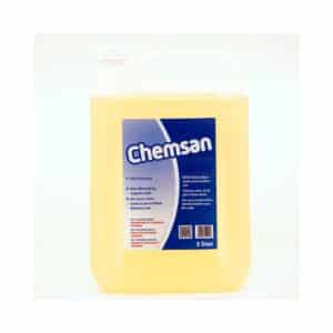 Chemsan 5 liter kanne. For desinfisering av bryggeutstyr. Gjør samme nytte som Star San og lignende produkter