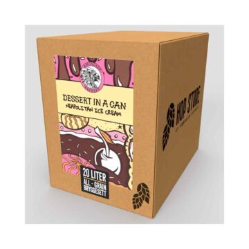 Dessert in a can - Neapolitan Ice Cream fra Amundsen bryggeri. Her i esken den leveres i!