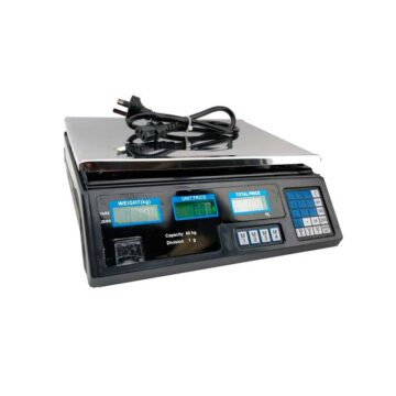 Digital vekt opp til 40kg. Oppladbar