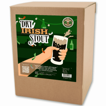 Dry irish stout. Laget etter David Heath sin oppskrift!