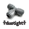 Duotight T-Stykke 9.5mm. Unngå lekkasje!