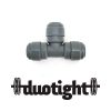 Duotight T-stykke 8mm med doble O-Ringer