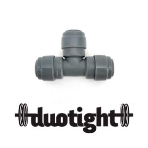 Duotight T-stykke 8mm med doble O-Ringer