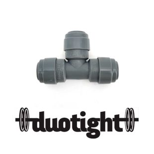 Duotight T-stykke 8mm med doble O-Ringer