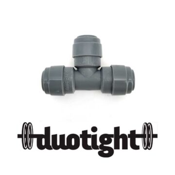 Duotight T-stykke 8mm med doble O-Ringer