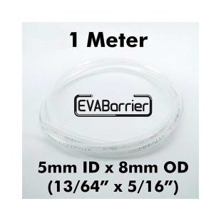 EVABarrier slange 5 mm ID x 8 mm OD. Diffusjonstett slange