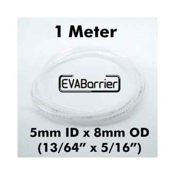 EVABarrier slange 5 mm ID x 8 mm OD. Diffusjonstett slange