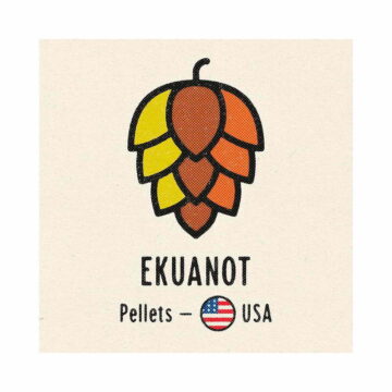 Ekuanot humle 100g. Leveres i praktisk Zip-Lock pose