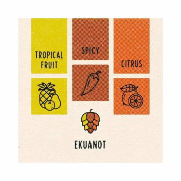 Ekuanot humle til ølbrygging